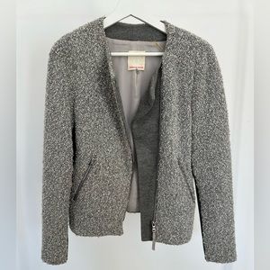 Rebecca Taylor Gray Wool Blazer